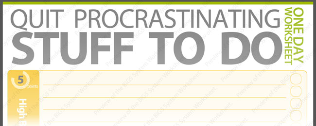 Worksheets Procrastination Worksheet stop procrastinating and get things done the easy way mightydeals week worksheet