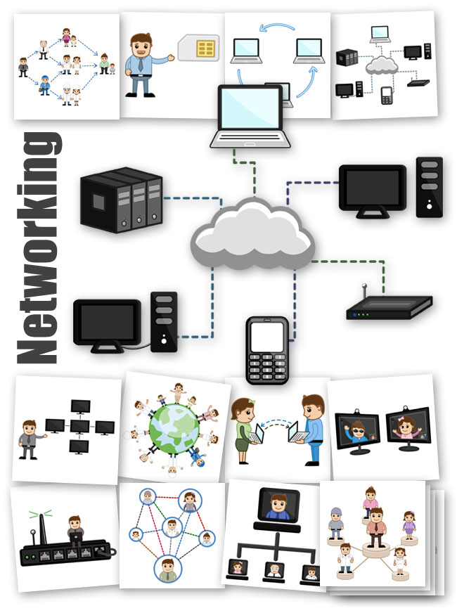 Networking Character Concept