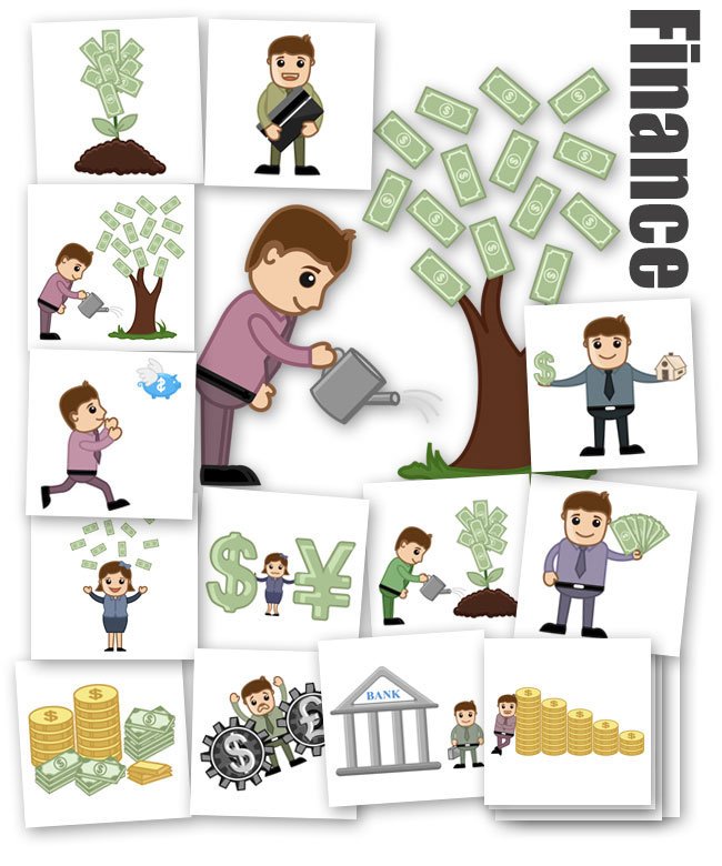 Finance Character Concept
