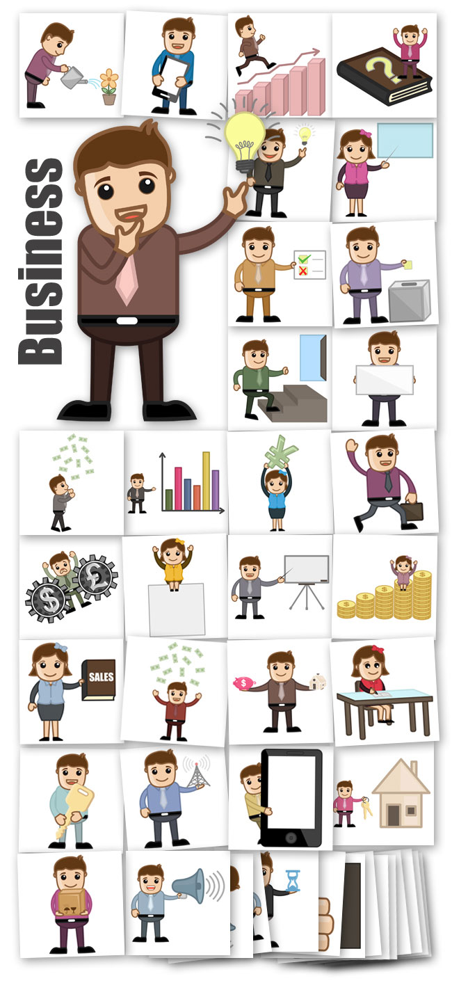 Business Character Concept