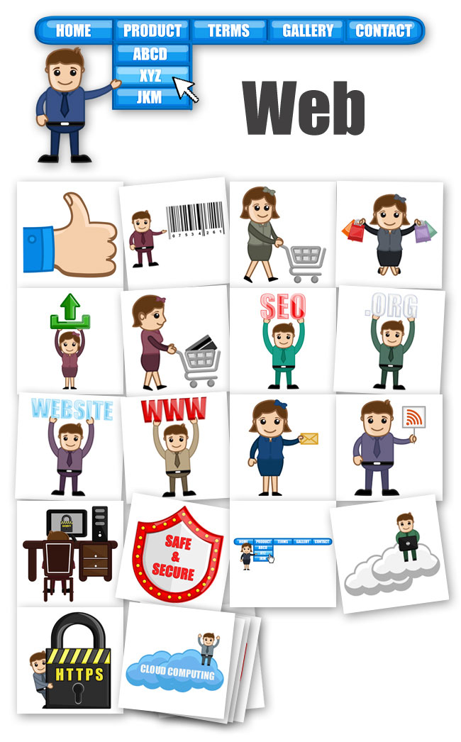 Web Character Concept