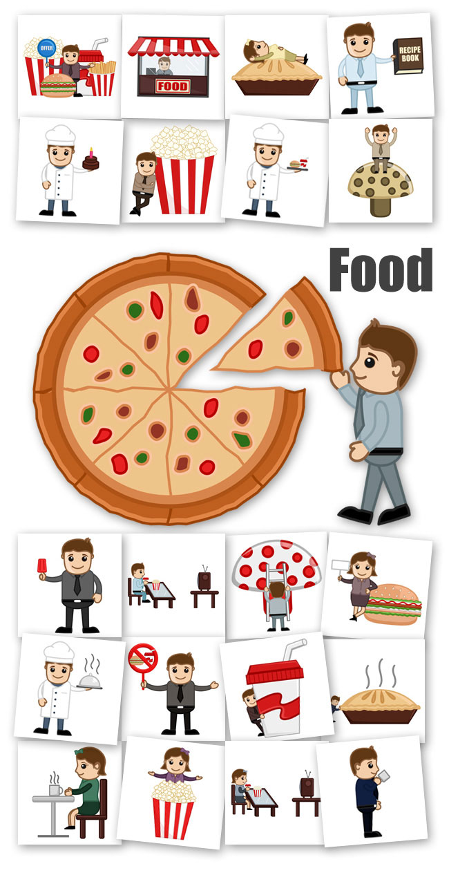 Food Characters Concepts