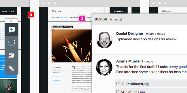 Notism Visual Feedback