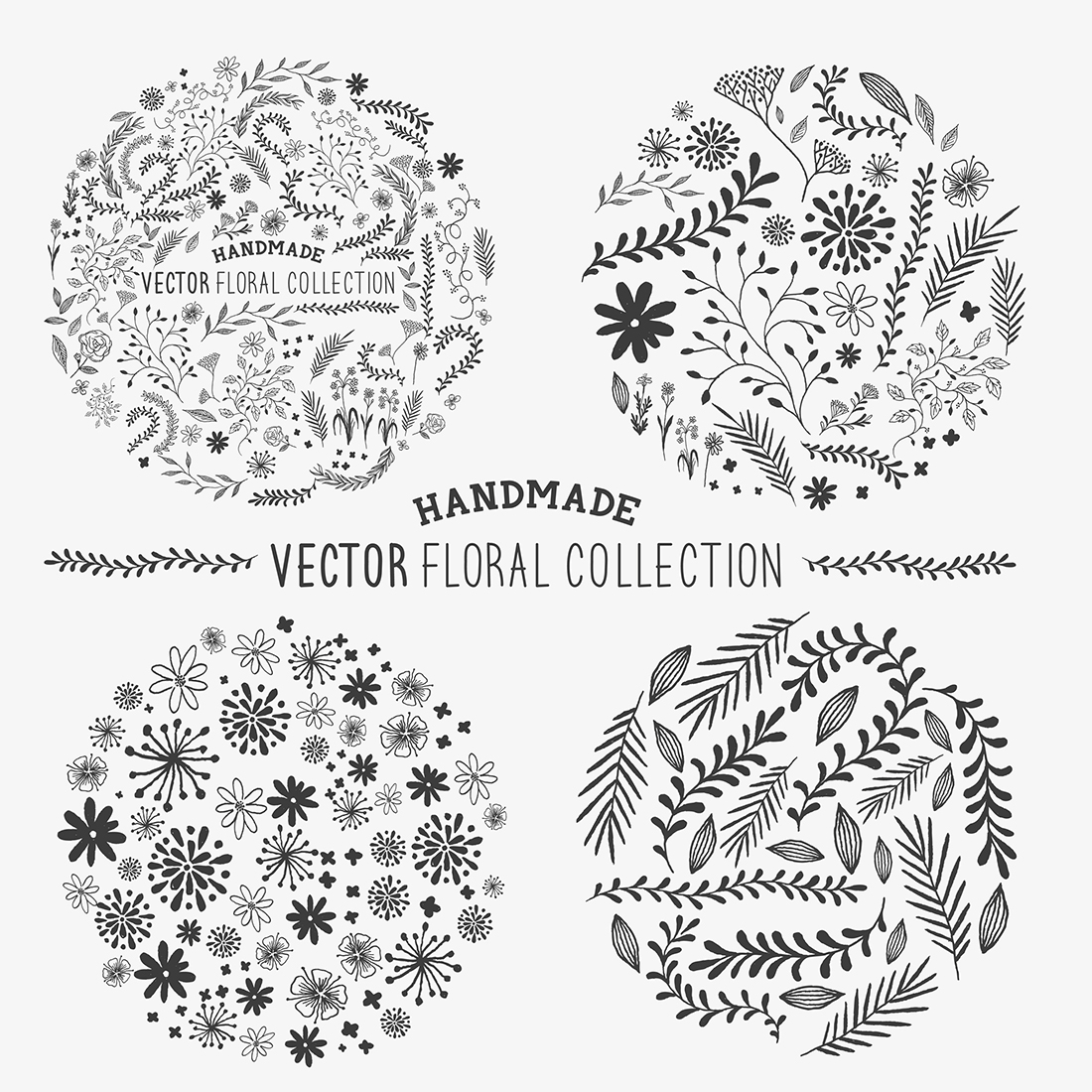solarseven-vector-floral-collection