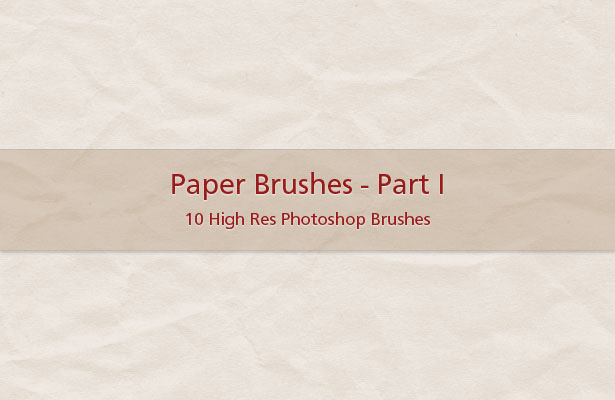 Paper Brushes - Part I