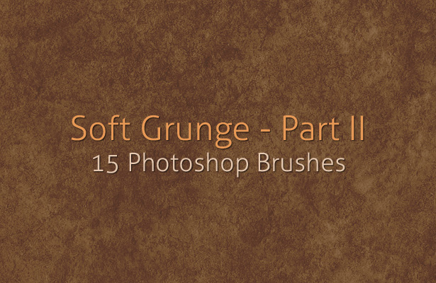 Soft Grunge Brushes - Part II