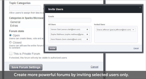 Private Forums