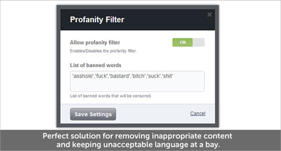 Profanity filter
