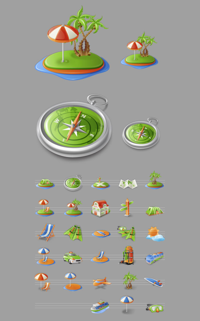 Itravel Travel Iconset