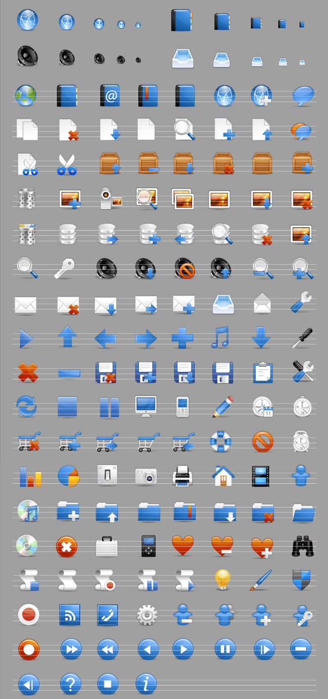 Sky Vector Stock Icons