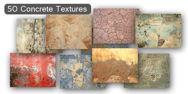 Concrete Textures Set