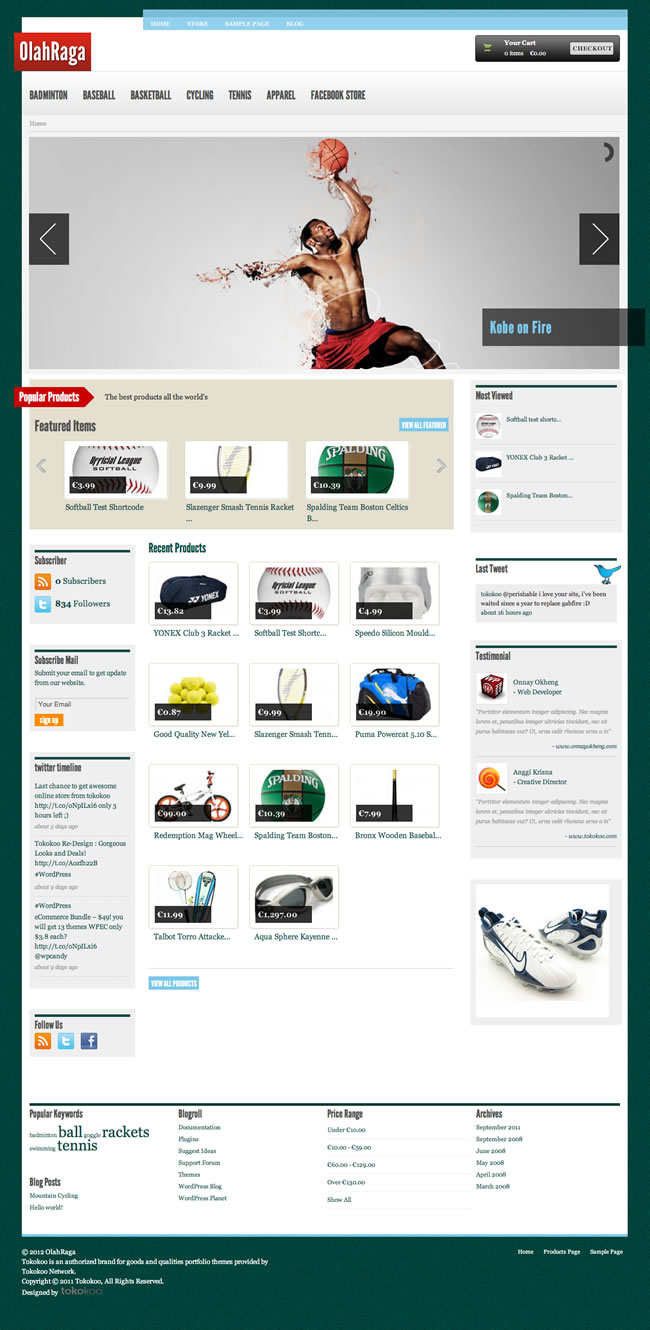 Olahraga Theme