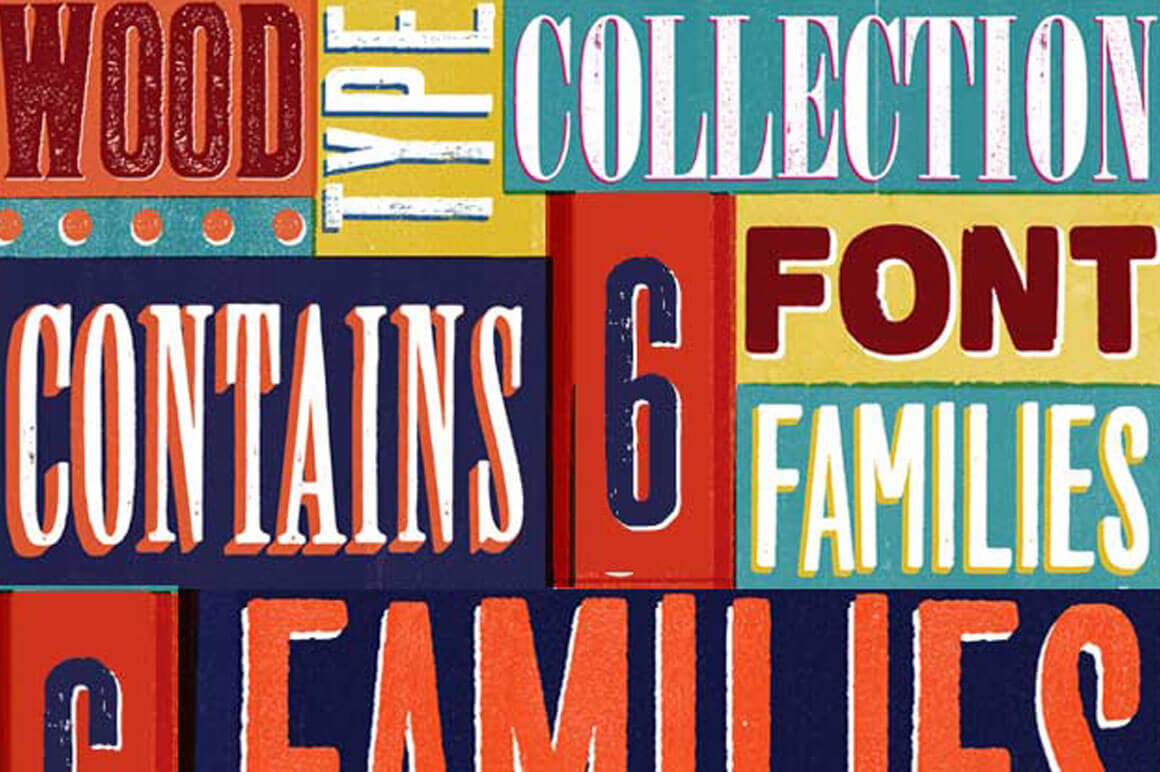 wood type fonts