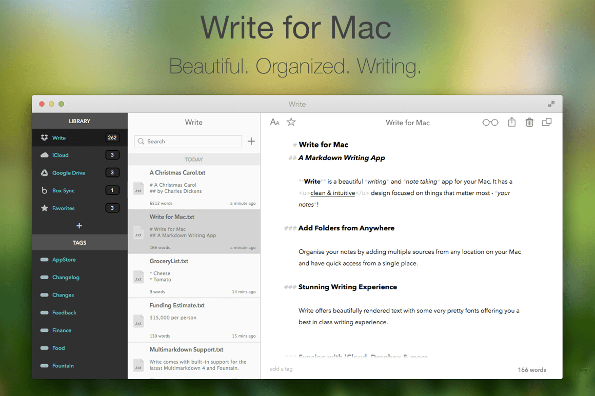 best note taking app for macbook