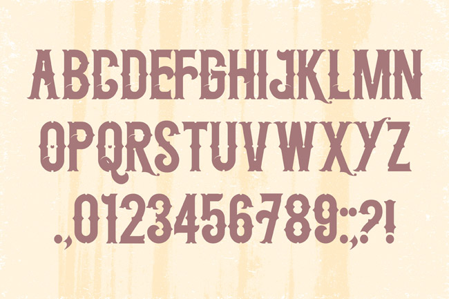10 Fantastic High Quality Old Fashioned Vintage Fonts - only $17