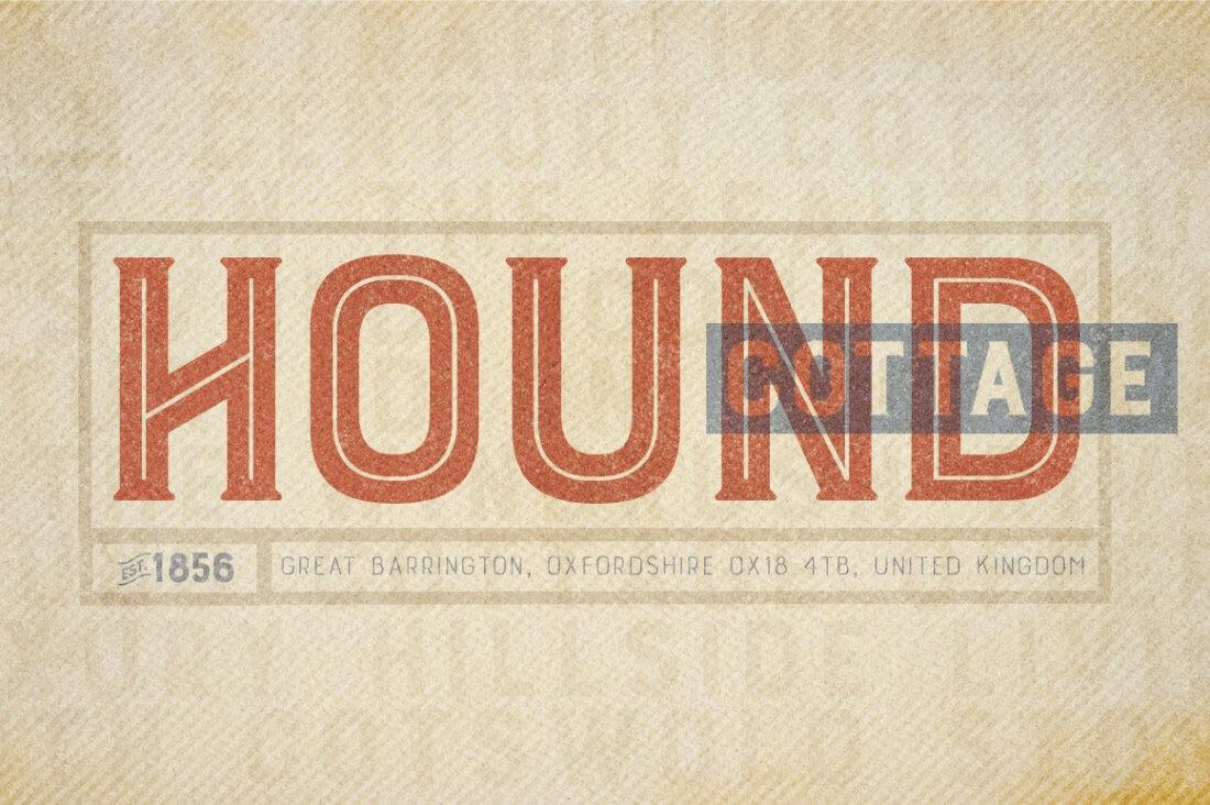 Burford Rustic Font Family Highlights Burford Rustic Font Family Highlights