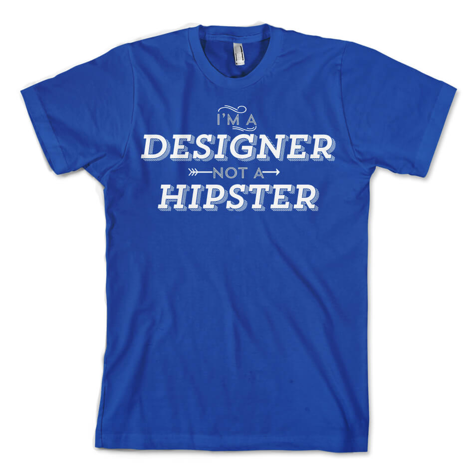 High Quality TShirts for Designers Created by the Design Community