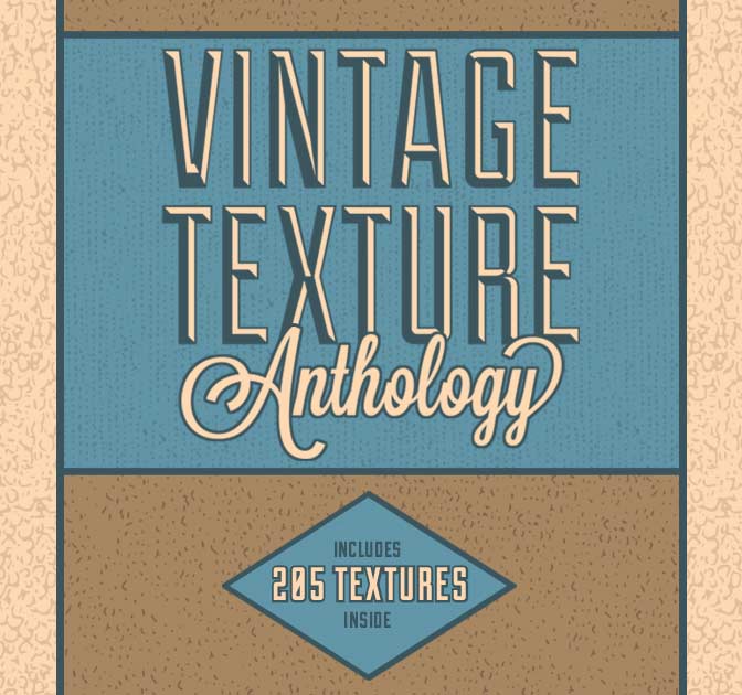 200+ Vintage Textures & 30 Vintage Brushes only 17! MightyDeals