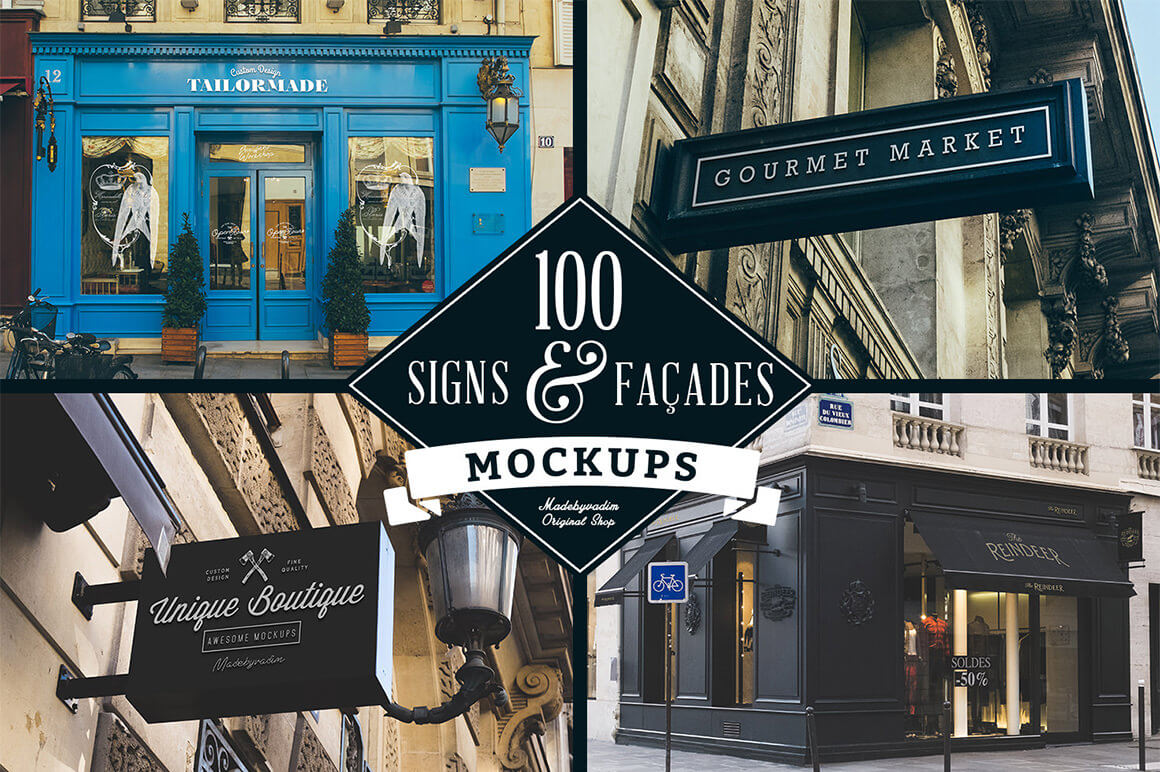 store signage templates