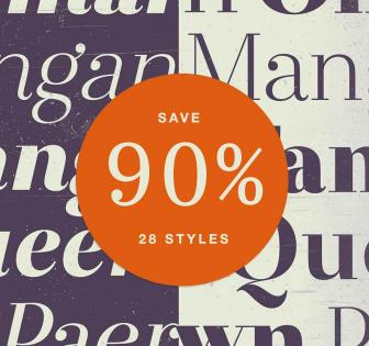 The Sophisticated Otama Font Family 28 Styles - almost 90% off!