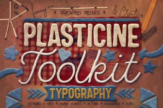 Plasticine Typography Toolkit - only $14!
